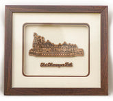 Jinmandir Souvenir Frame - Wooden