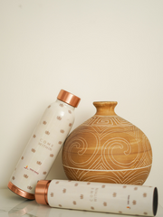 SRMD Yoga Copper Bottle - Lotus